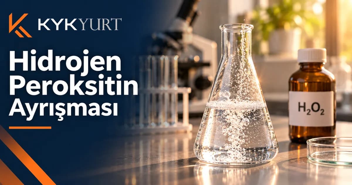 Hidrojen Peroksitin Ayrışması: Denklem ve Katalizör