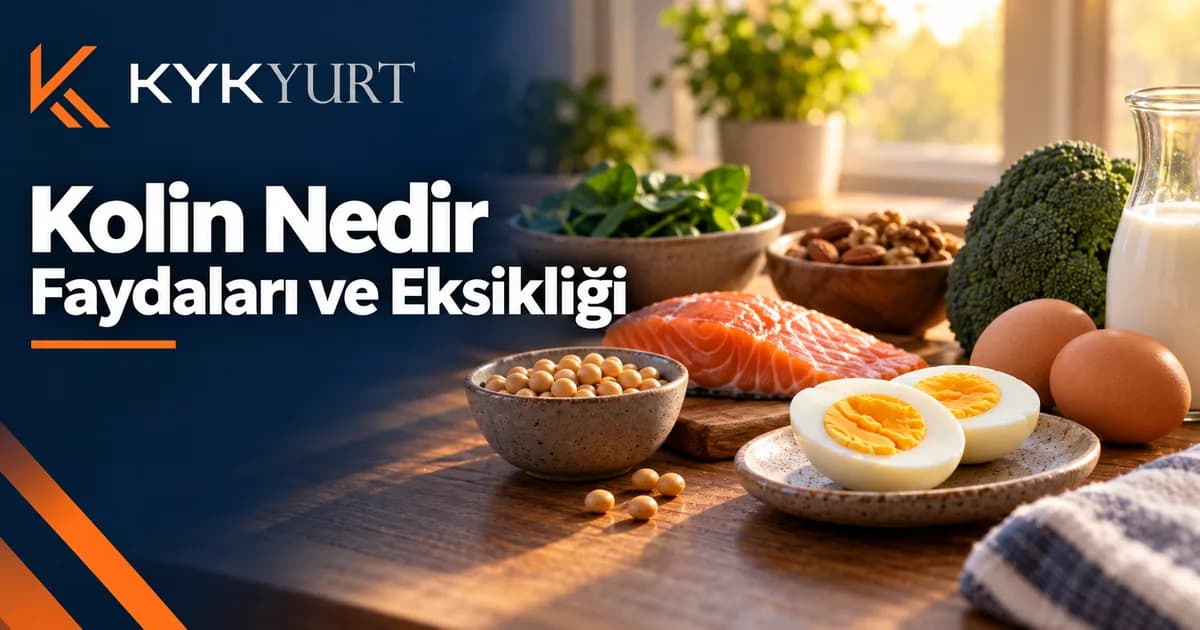Kolin Nedir? Besin Kaynakları ve Takviye Kullanımı