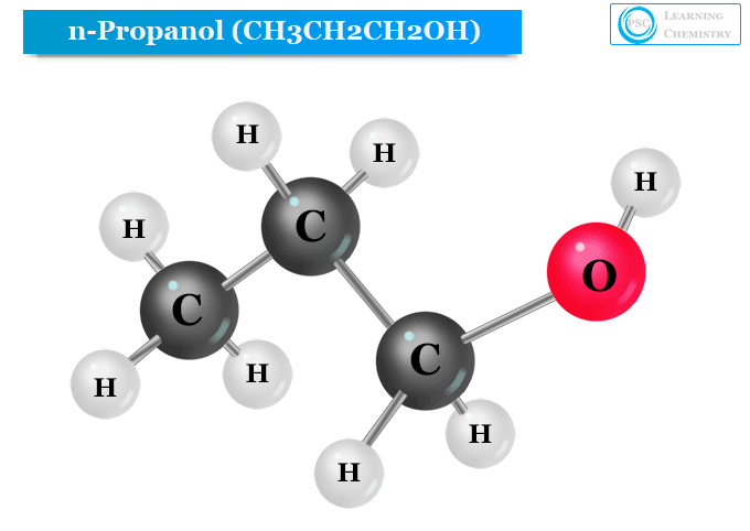n-propanol-veya-1-propanol-veya-propil-alkol-kimyasal-formül-C3H8O-ve-yapı